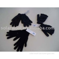 Wool knitted glitten Thermal hockey gloves